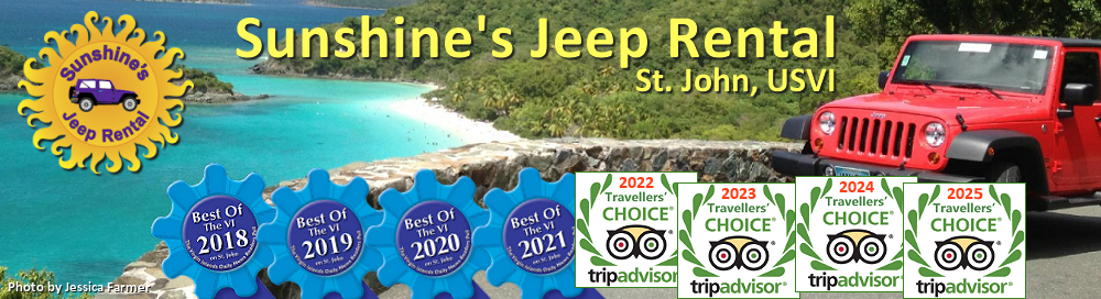 Sunshine's Jeep Rental Website Logo